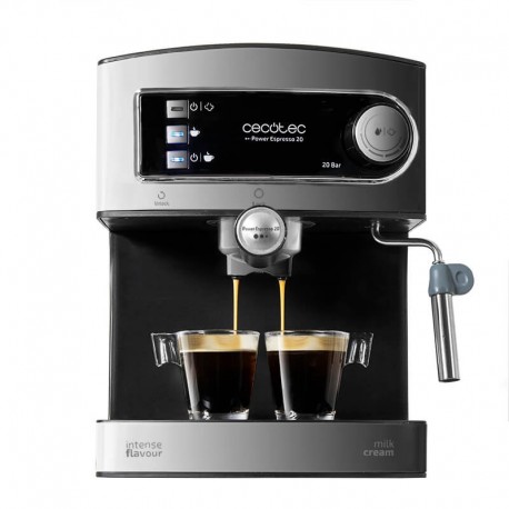 CECOTEC PowerEspresso20 Cafetera express CECOTEC PowerEspresso  20 bares y 850 W de potencia PowerEspresso20